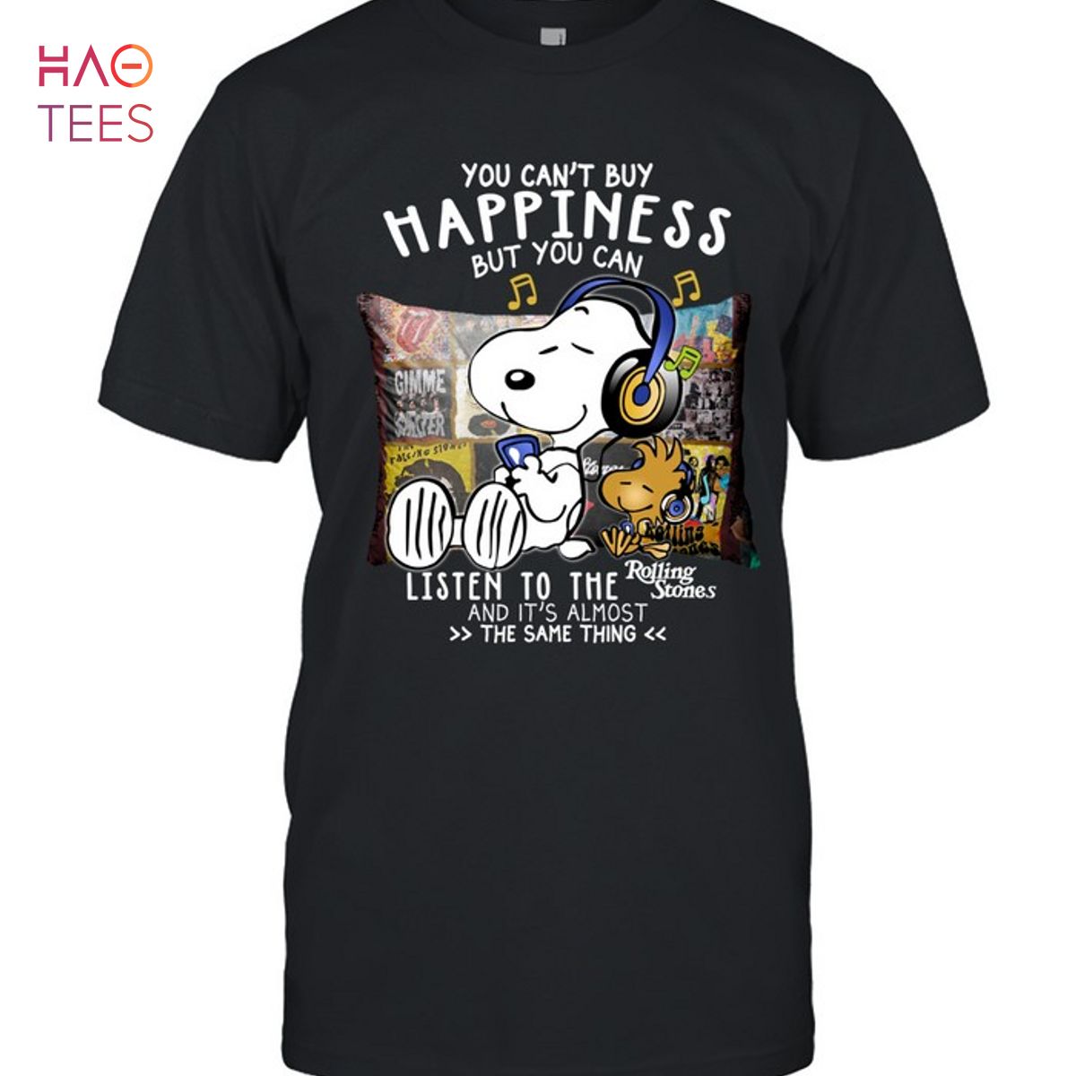 AC DC Snoopy Listen ACDC Music T-Shirt AC DC Snoopy Listen ACDC Music T-Shirt