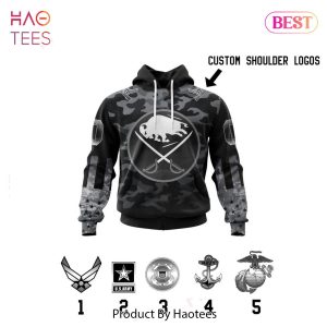 BEST Buffalo Sabres Specialized Kits With Camo Color And You Can Customs YourService Branches 3D Hoodie
