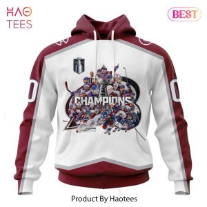 BEST Colorado Avalanche 2023 Stanley Cup Champions Away 3D Hoodie