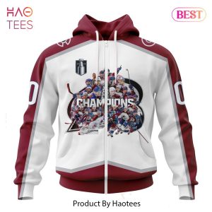 BEST Colorado Avalanche 2023 Stanley Cup Champions Away 3D Hoodie