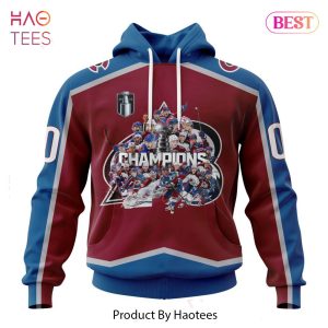 BEST Colorado Avalanche 2023 Stanley Cup Champions Home 3D Hoodie