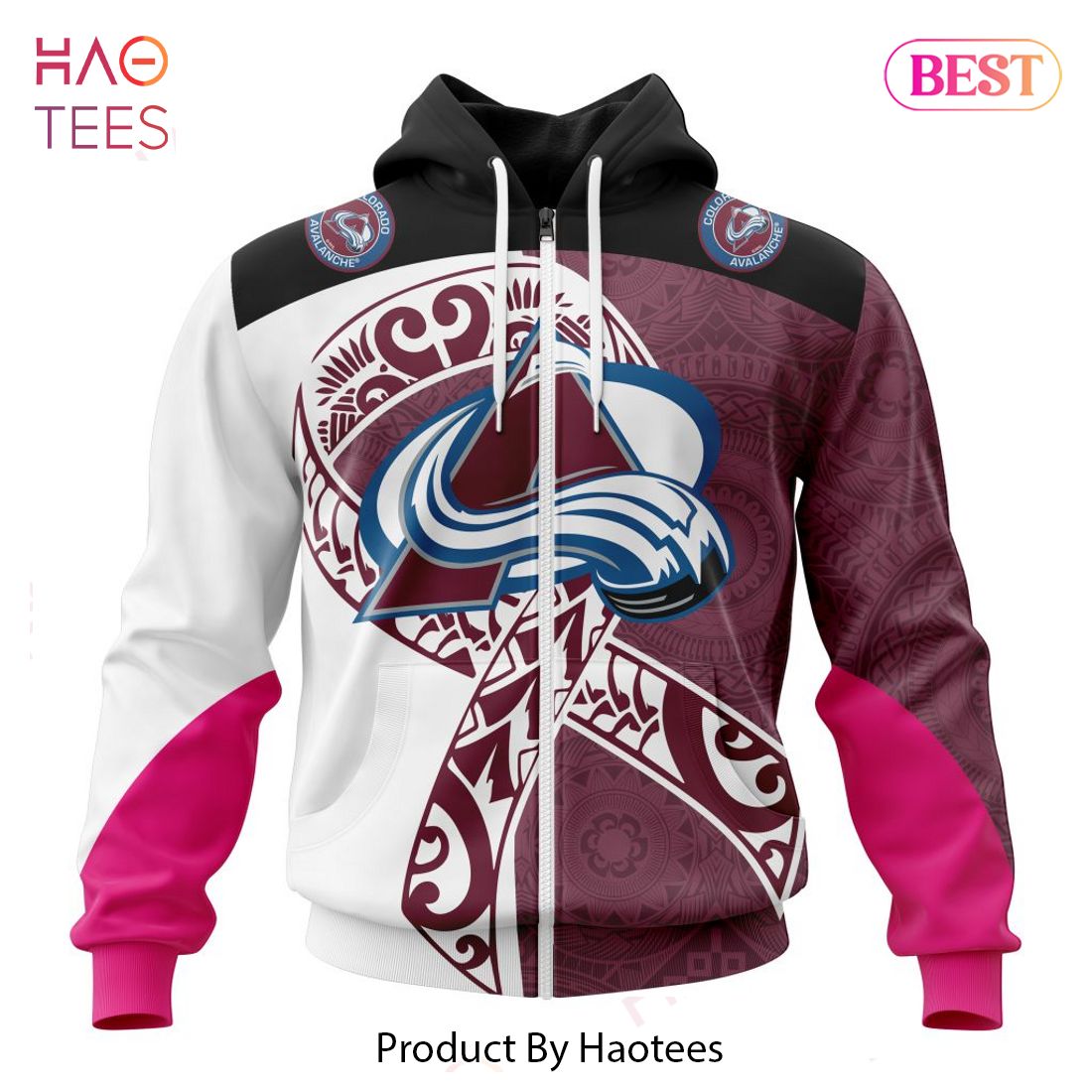 BEST Colorado Avalanche Specialized Samoa Fights Cancer Jersey 3D Hoodie BEST Colorado Avalanche Specialized Samoa Fights Cancer Jersey 3D Hoodie