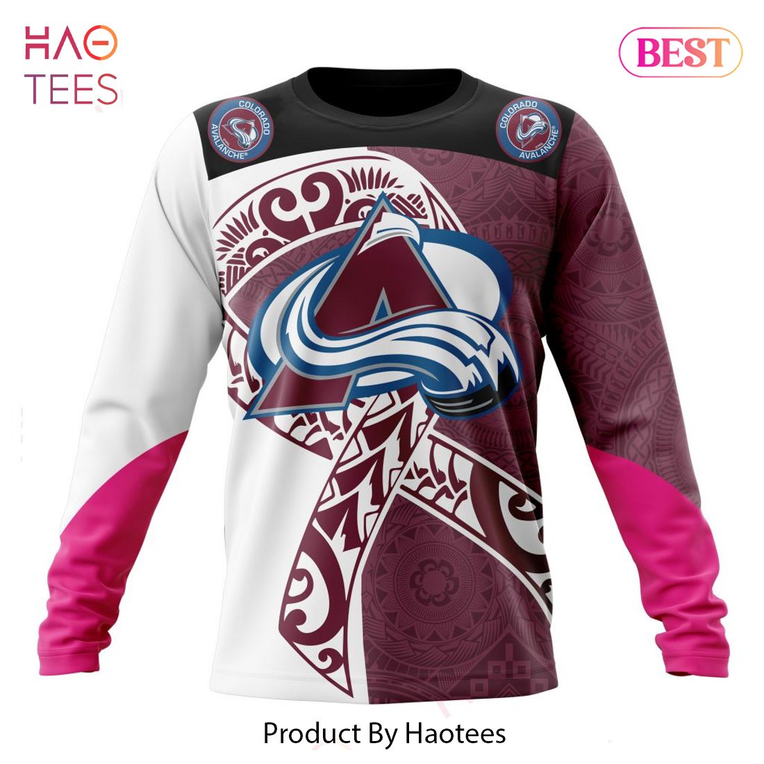 BEST Colorado Avalanche Specialized Samoa Fights Cancer Jersey 3D Hoodie BEST Colorado Avalanche Specialized Samoa Fights Cancer Jersey 3D Hoodie