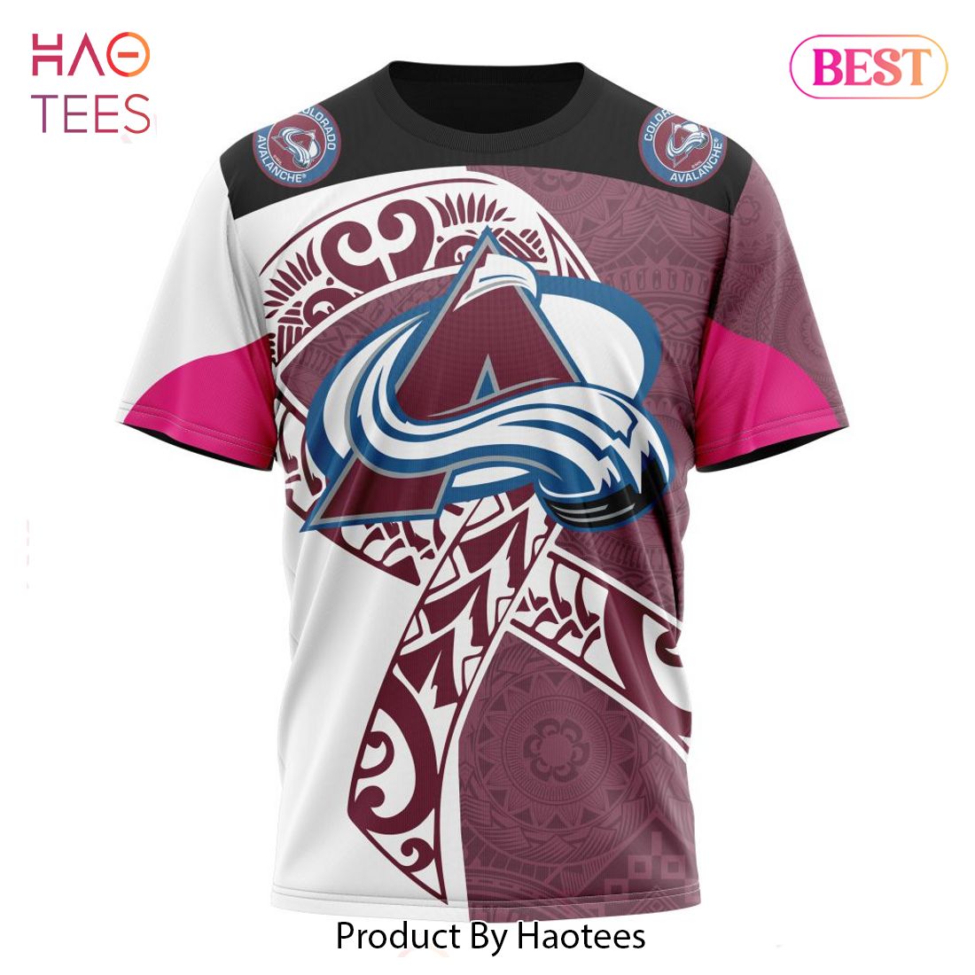 BEST Colorado Avalanche Specialized Samoa Fights Cancer Jersey 3D Hoodie BEST Colorado Avalanche Specialized Samoa Fights Cancer Jersey 3D Hoodie