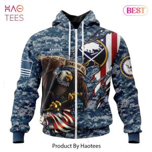 BEST NHL Buffalo Sabres Honor US Navy Veterans 3D Hoodie