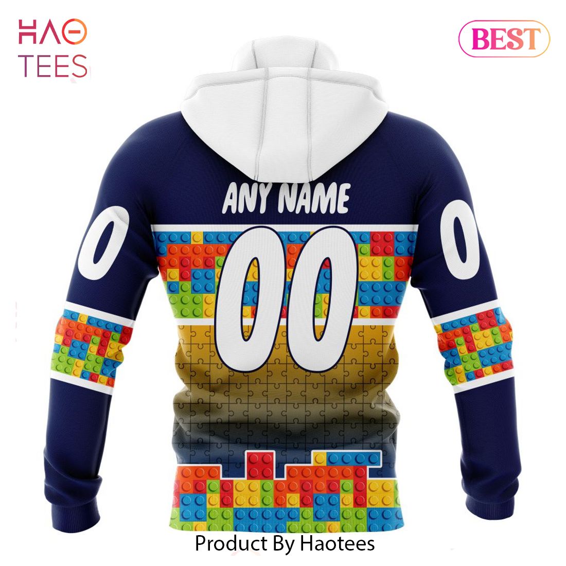 BEST NHL Buffalo Sabres Special Autism Awareness Design 3D Hoodie BEST NHL Buffalo Sabres Special Autism Awareness Design 3D Hoodie
