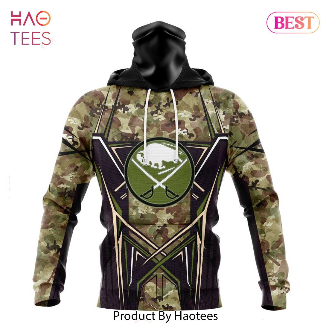 BEST NHL Buffalo Sabres Special Camo Color Design 3D Hoodie BEST NHL Buffalo Sabres Special Camo Color Design 3D Hoodie