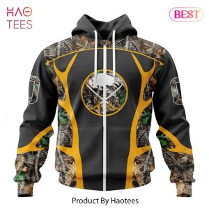 BEST NHL Buffalo Sabres Special Camo Hunting Design V2302 3D Hoodie