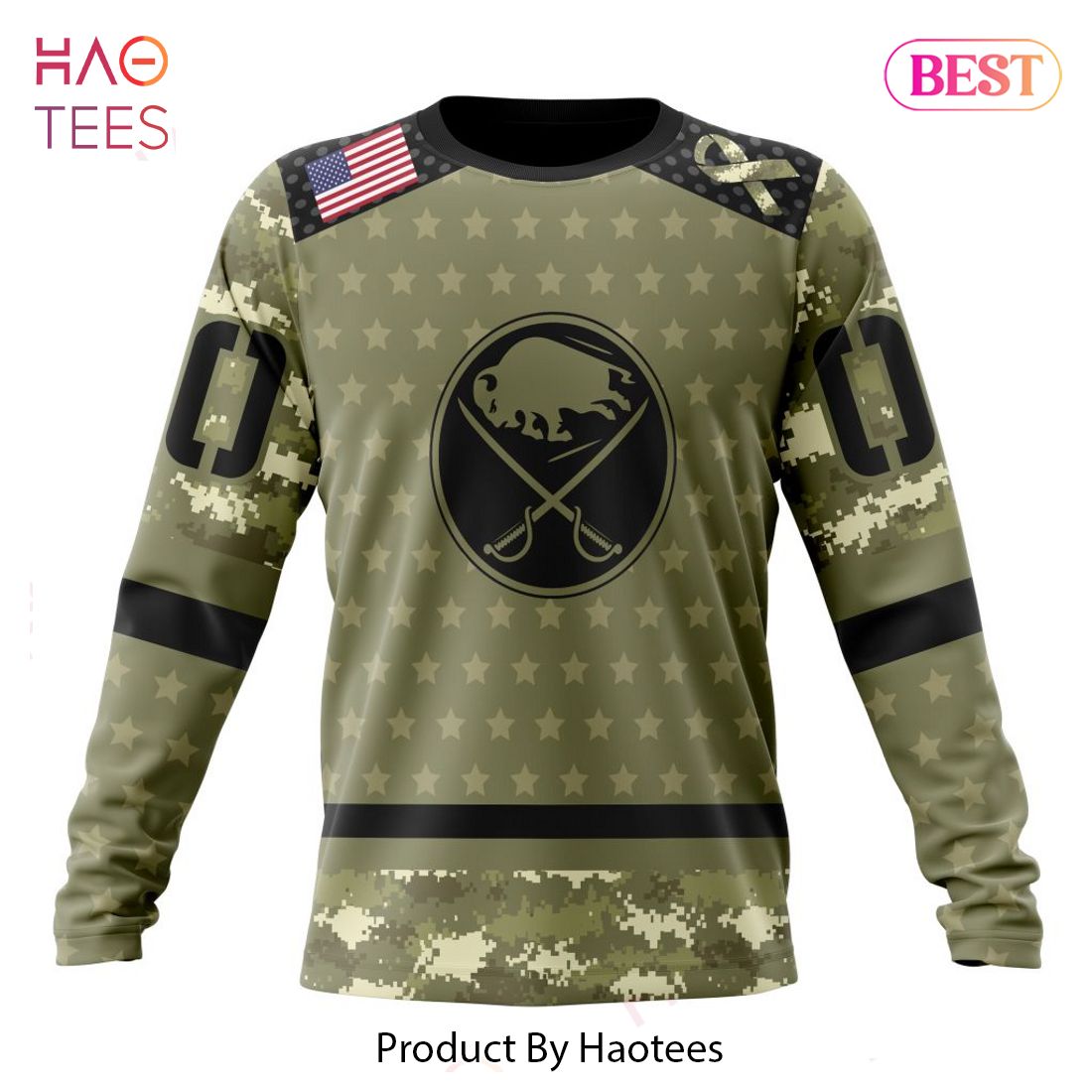 BEST NHL Buffalo Sabres Special Camo Military Appreciation 3D Hoodie BEST NHL Buffalo Sabres Special Camo Military Appreciation 3D Hoodie