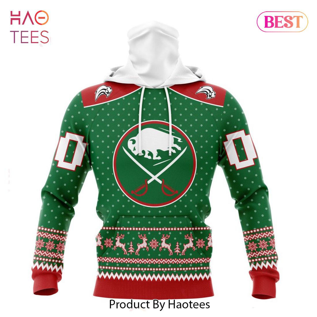 BEST NHL Buffalo Sabres Special Christmas Apparel 3D Hoodie BEST NHL Buffalo Sabres Special Christmas Apparel 3D Hoodie