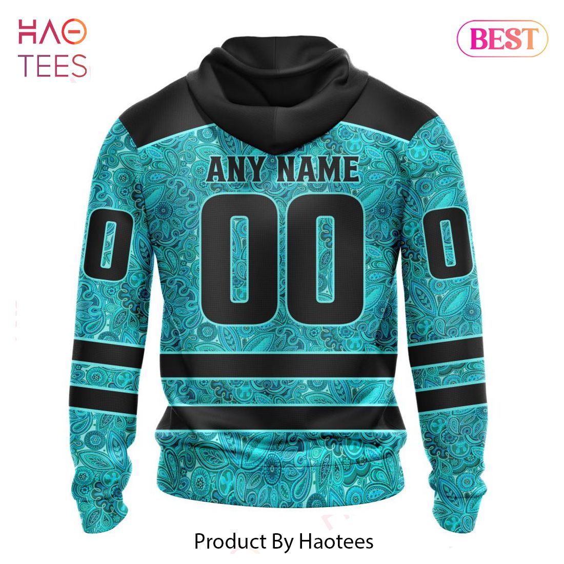 BEST NHL Buffalo Sabres Special Design Fight Ovarian Cancer 3D Hoodie BEST NHL Buffalo Sabres Special Design Fight Ovarian Cancer 3D Hoodie