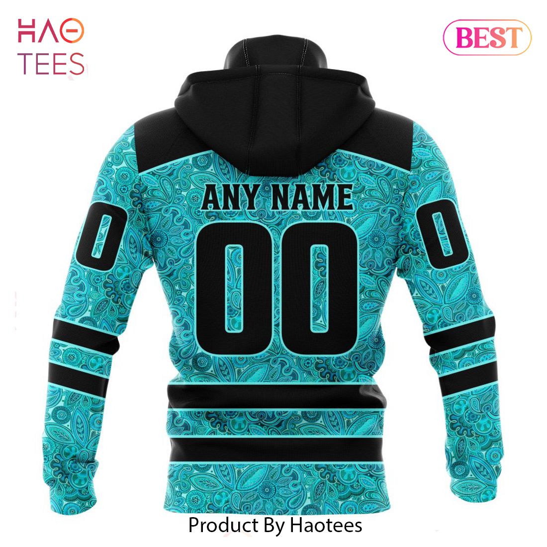BEST NHL Buffalo Sabres Special Design Fight Ovarian Cancer 3D Hoodie BEST NHL Buffalo Sabres Special Design Fight Ovarian Cancer 3D Hoodie