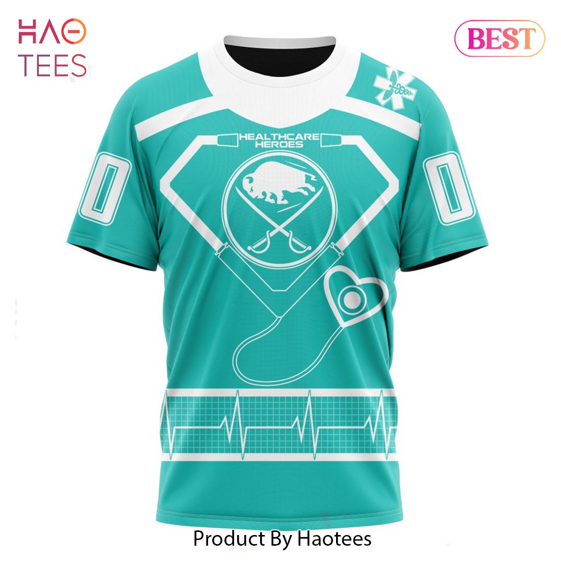 BEST NHL Buffalo Sabres Special Design Honoring Healthcare Heroes 3D Hoodie BEST NHL Buffalo Sabres Special Design Honoring Healthcare Heroes 3D Hoodie