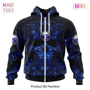 BEST NHL Buffalo Sabres Special Design With Skull Art 3D Hoodie