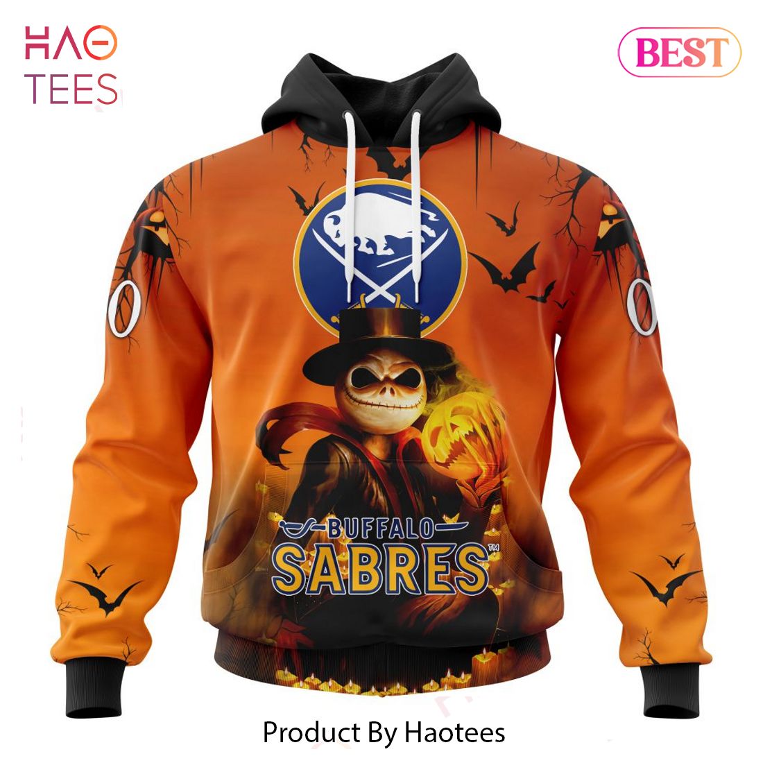 BEST NHL Buffalo Sabres Special Halloween Concepts 3D Hoodie
