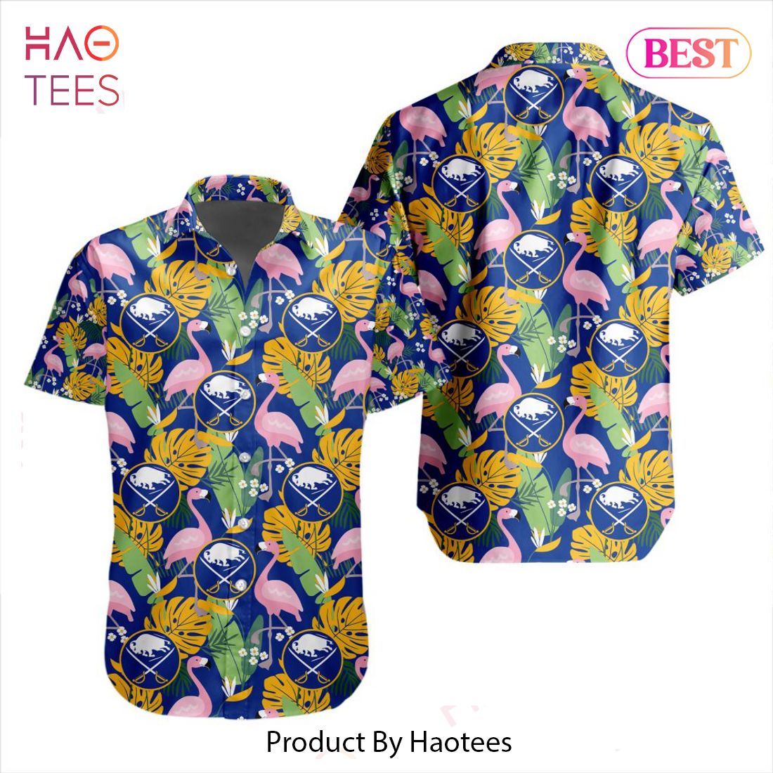 BEST NHL Buffalo Sabres Special Hawaiian Design Button Shirt 3D Hoodie