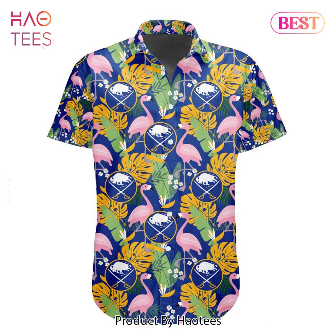 BEST NHL Buffalo Sabres Special Hawaiian Design Button Shirt 3D Hoodie BEST NHL Buffalo Sabres Special Hawaiian Design Button Shirt 3D Hoodie