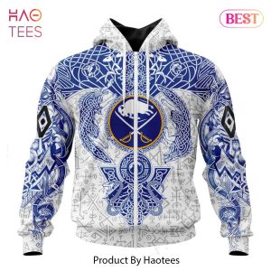 BEST NHL Buffalo Sabres Special Norse Viking Symbols 3D Hoodie