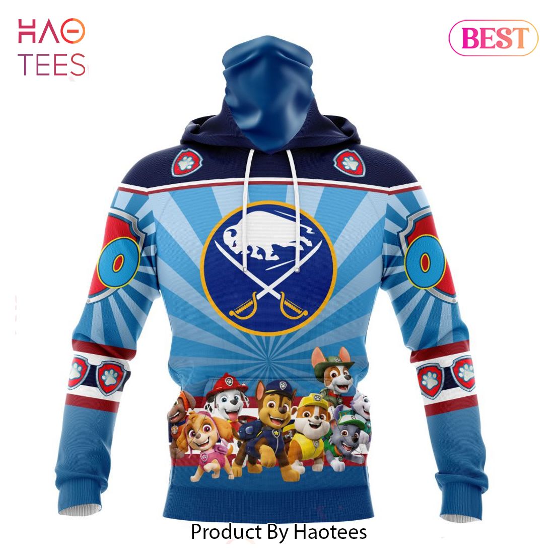 BEST NHL Buffalo Sabres Special Paw Patrol Kits 3D Hoodie BEST NHL Buffalo Sabres Special Paw Patrol Kits 3D Hoodie