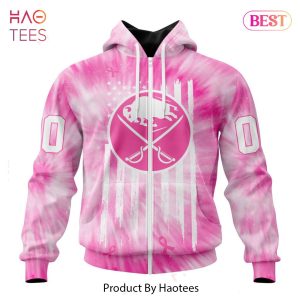 BEST NHL Buffalo Sabres Special Pink Tie-Dye 3D Hoodie