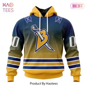 BEST NHL Buffalo Sabres Special Retro Gradient Design 3D Hoodie