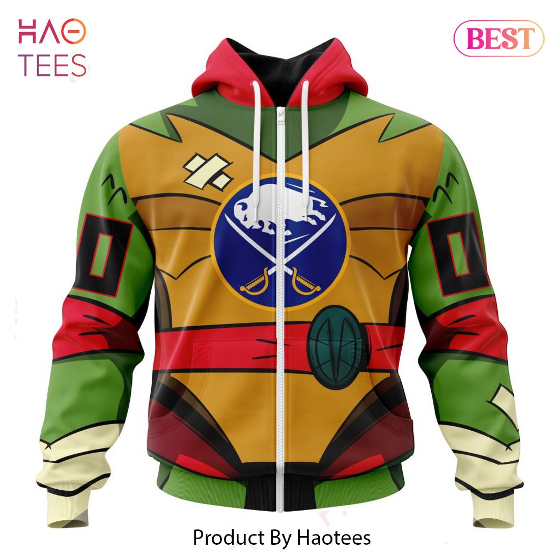 BEST NHL Buffalo Sabres Special Teenage Mutant Ninja Turtles Design 3D Hoodie BEST NHL Buffalo Sabres Special Teenage Mutant Ninja Turtles Design 3D Hoodie