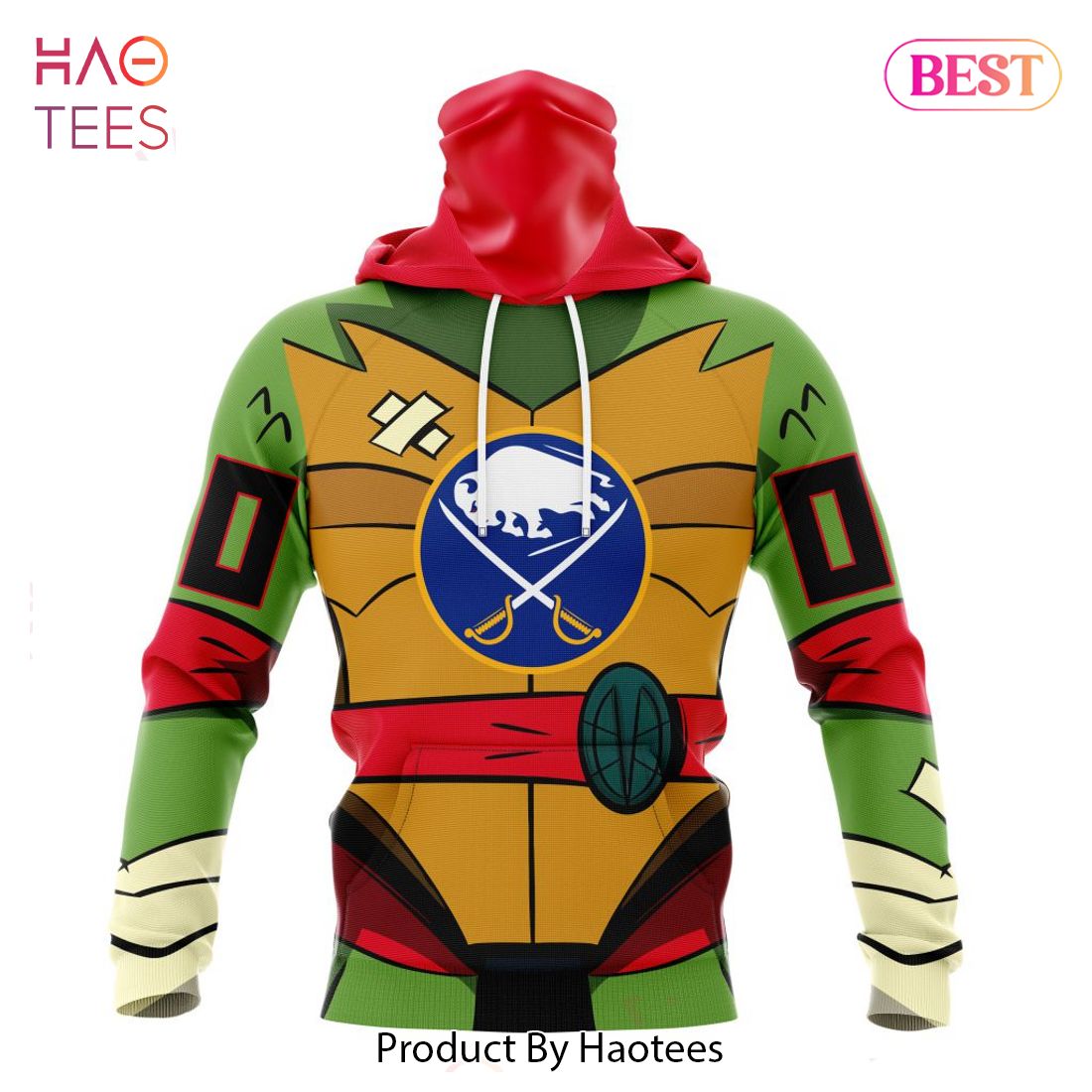 BEST NHL Buffalo Sabres Special Teenage Mutant Ninja Turtles Design 3D Hoodie BEST NHL Buffalo Sabres Special Teenage Mutant Ninja Turtles Design 3D Hoodie