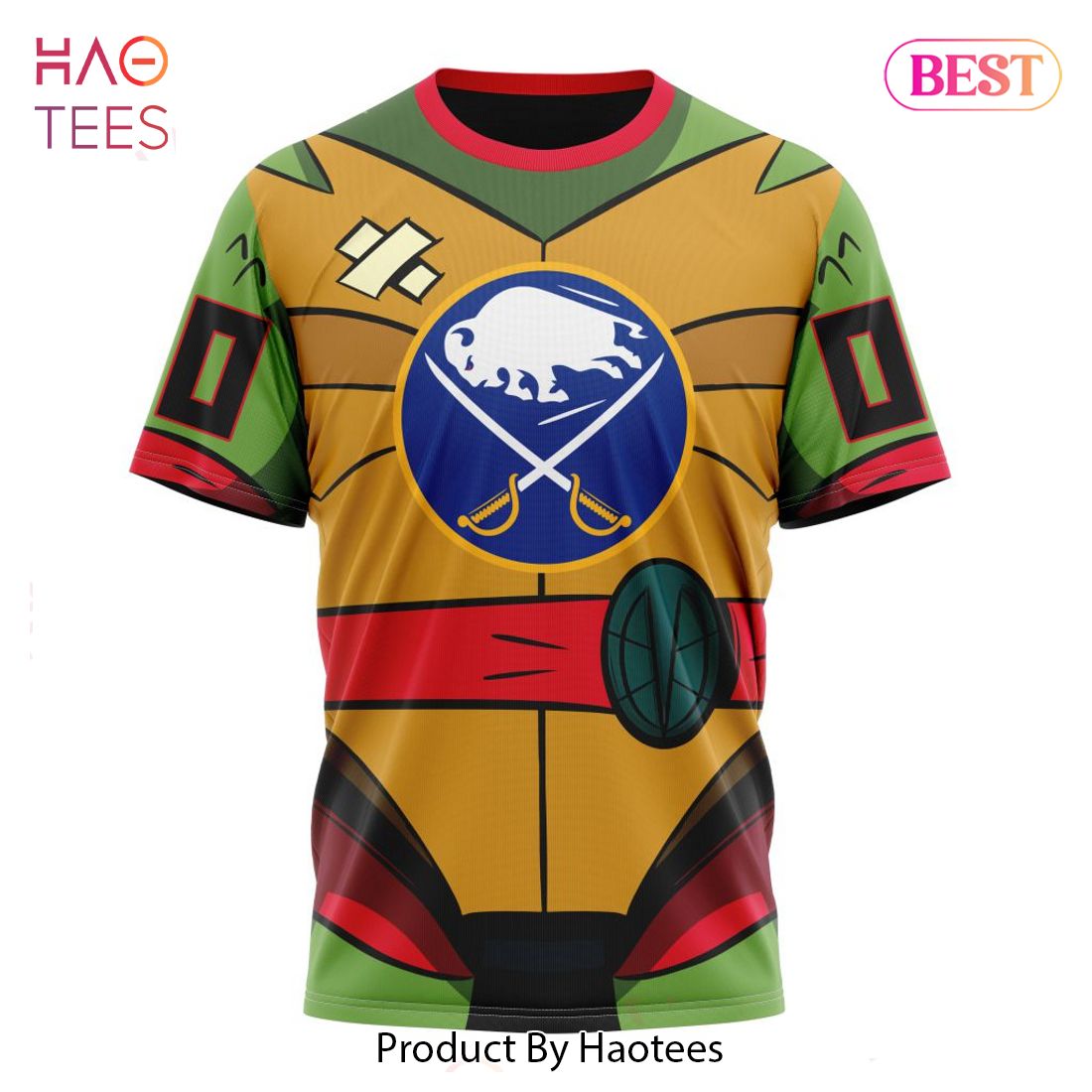 BEST NHL Buffalo Sabres Special Teenage Mutant Ninja Turtles Design 3D Hoodie BEST NHL Buffalo Sabres Special Teenage Mutant Ninja Turtles Design 3D Hoodie