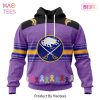 BEST NHL Buffalo Sabres Specialized Design Fights Cancer 3D Hoodie