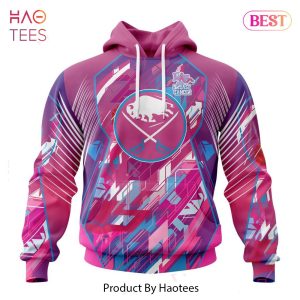 BEST NHL Buffalo Sabres Specialized Design I Pink I Can! Fearless Again Breast Cancer 3D Hoodie