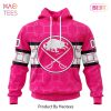 BEST NHL Buffalo Sabres Specialized Design I Pink I Can! Fearless Again Breast Cancer 3D Hoodie