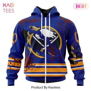 BEST NHL Buffalo Sabres Specialized Design Jersey With Your Ribs For Halloween 3D Hoodie