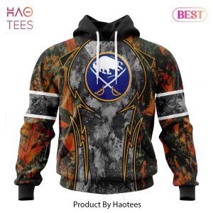 BEST NHL Buffalo Sabres Specialized Design Wih Camo Concepts For Hungting In Forest 3D Hoodie