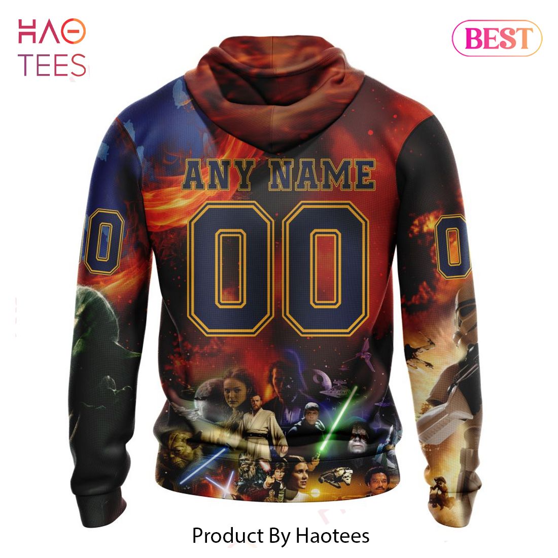 BEST NHL Buffalo Sabres Specialized Design X Star War 3D Hoodie BEST NHL Buffalo Sabres Specialized Design X Star War 3D Hoodie