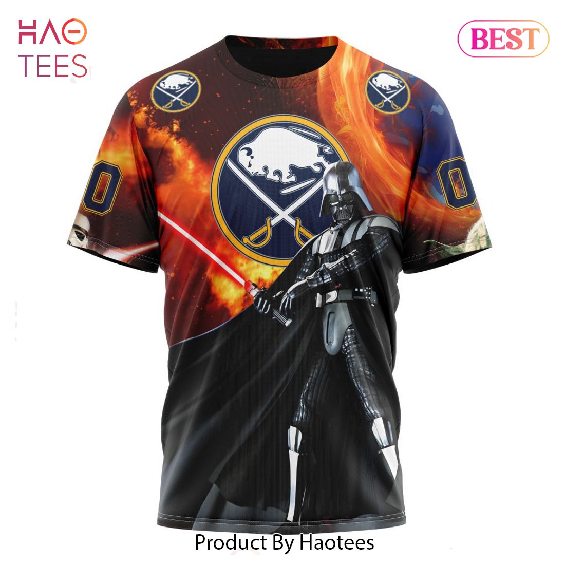 BEST NHL Buffalo Sabres Specialized Design X Star War 3D Hoodie BEST NHL Buffalo Sabres Specialized Design X Star War 3D Hoodie