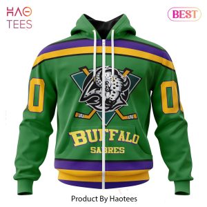 BEST NHL Buffalo Sabres Specialized Design X The Mighty Ducks 3D Hoodie