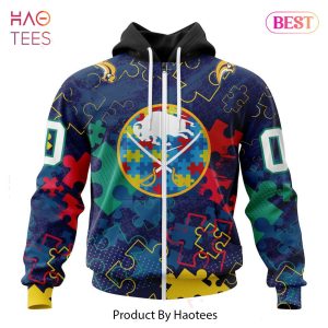 BEST NHL Buffalo Sabres Specialized Fearless Aganst Autism 3D Hoodie