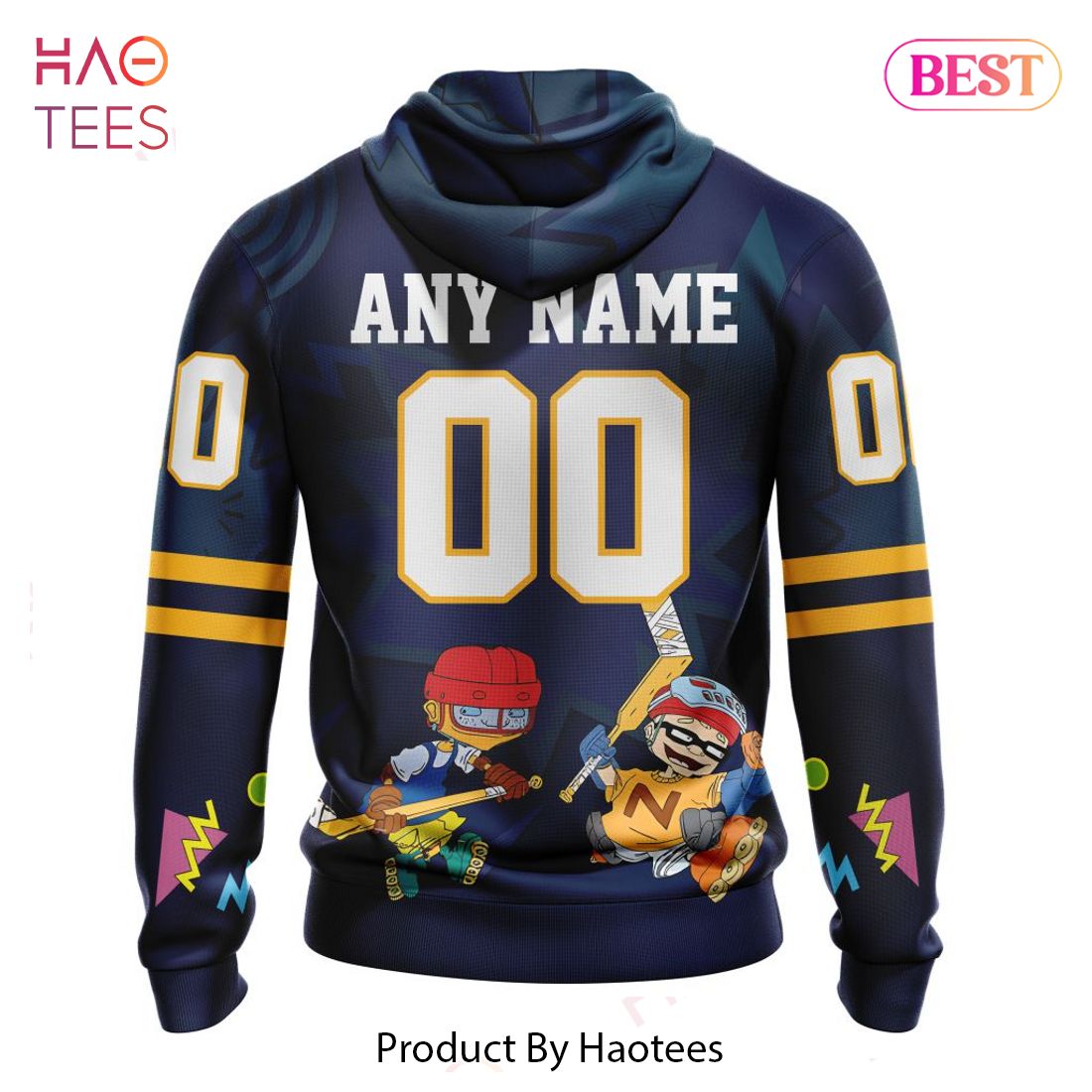 BEST NHL Buffalo Sabres Specialized For Rocket Power 3D Hoodie BEST NHL Buffalo Sabres Specialized For Rocket Power 3D Hoodie