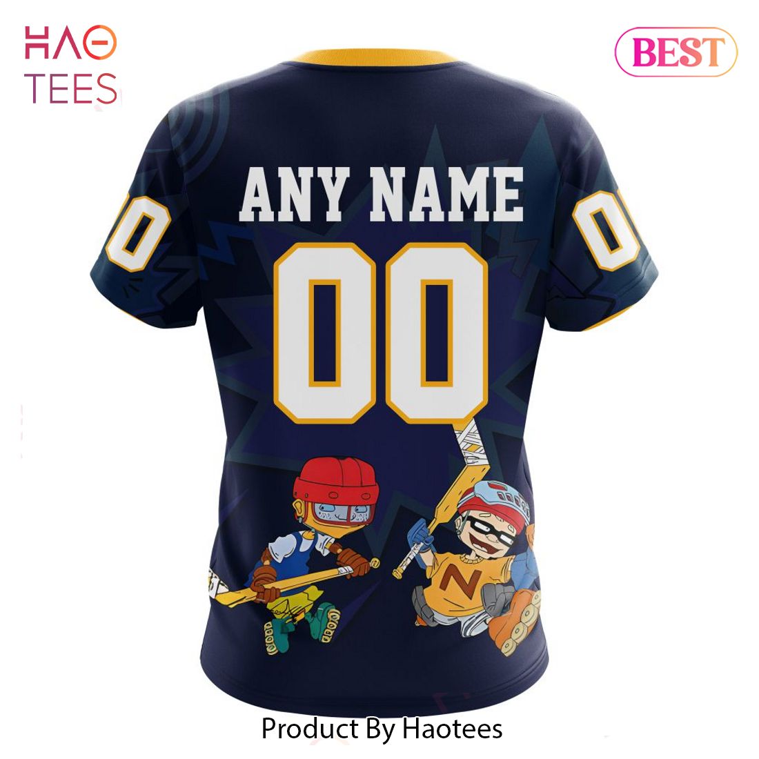 BEST NHL Buffalo Sabres Specialized For Rocket Power 3D Hoodie BEST NHL Buffalo Sabres Specialized For Rocket Power 3D Hoodie