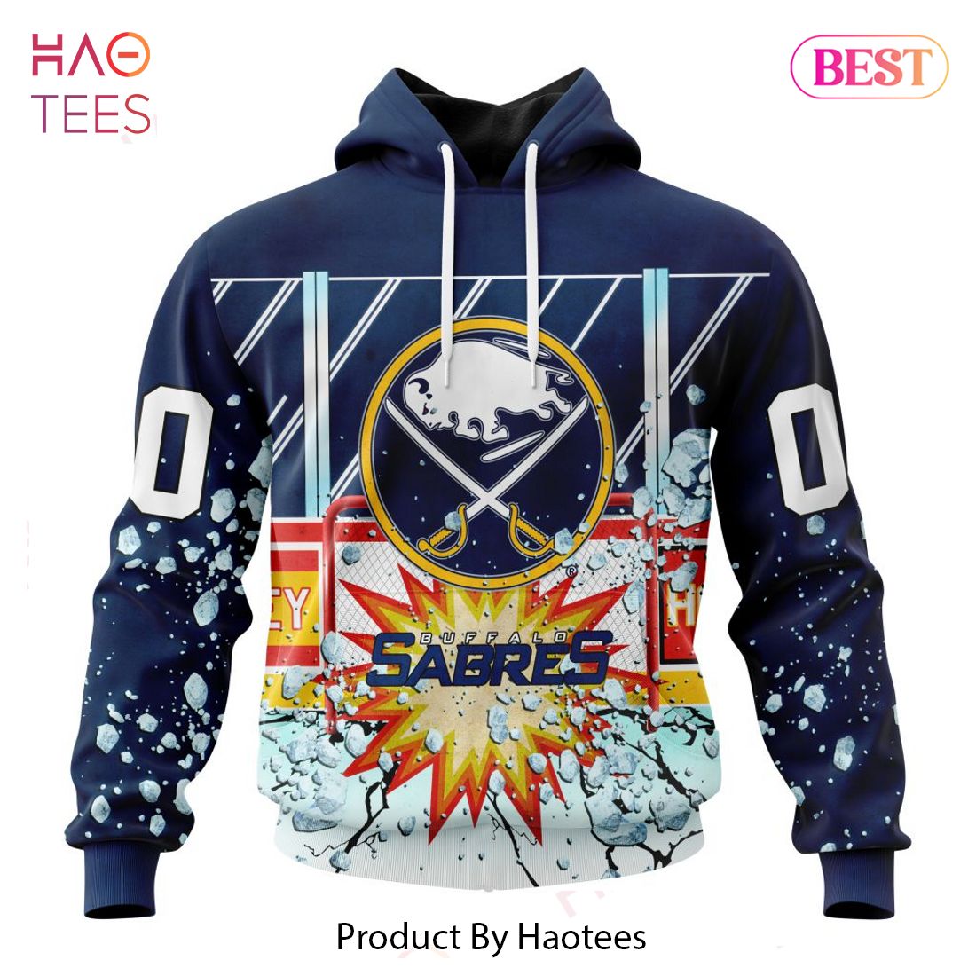 BEST NHL Buffalo Sabres Specialized Jersey With Ice Hockey Arena 3D Hoodie