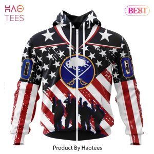 BEST NHL Buffalo Sabres Specialized Kits For Honor US’s Military 3D Hoodie