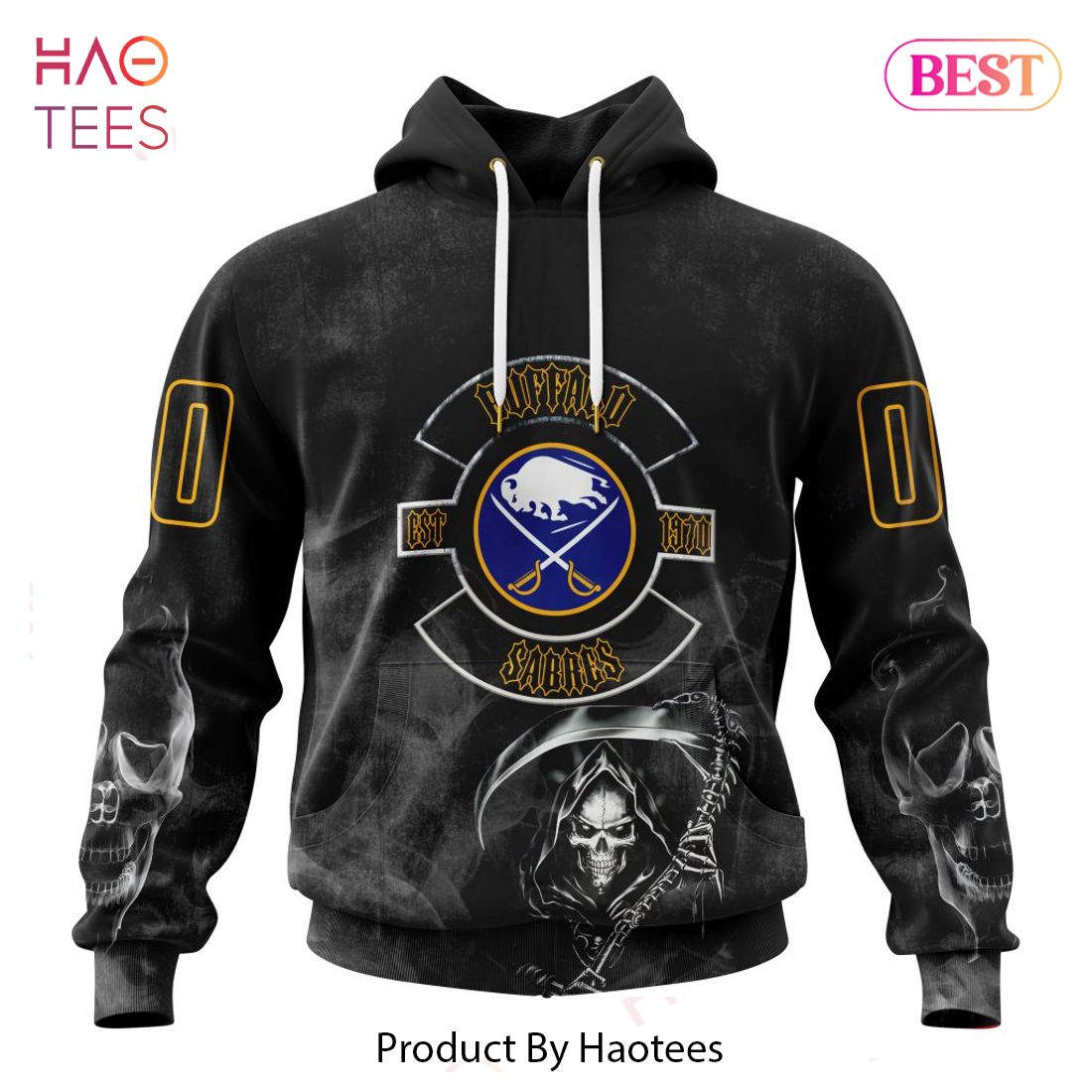 BEST NHL Buffalo Sabres Specialized Kits For Rock Night 3D Hoodie
