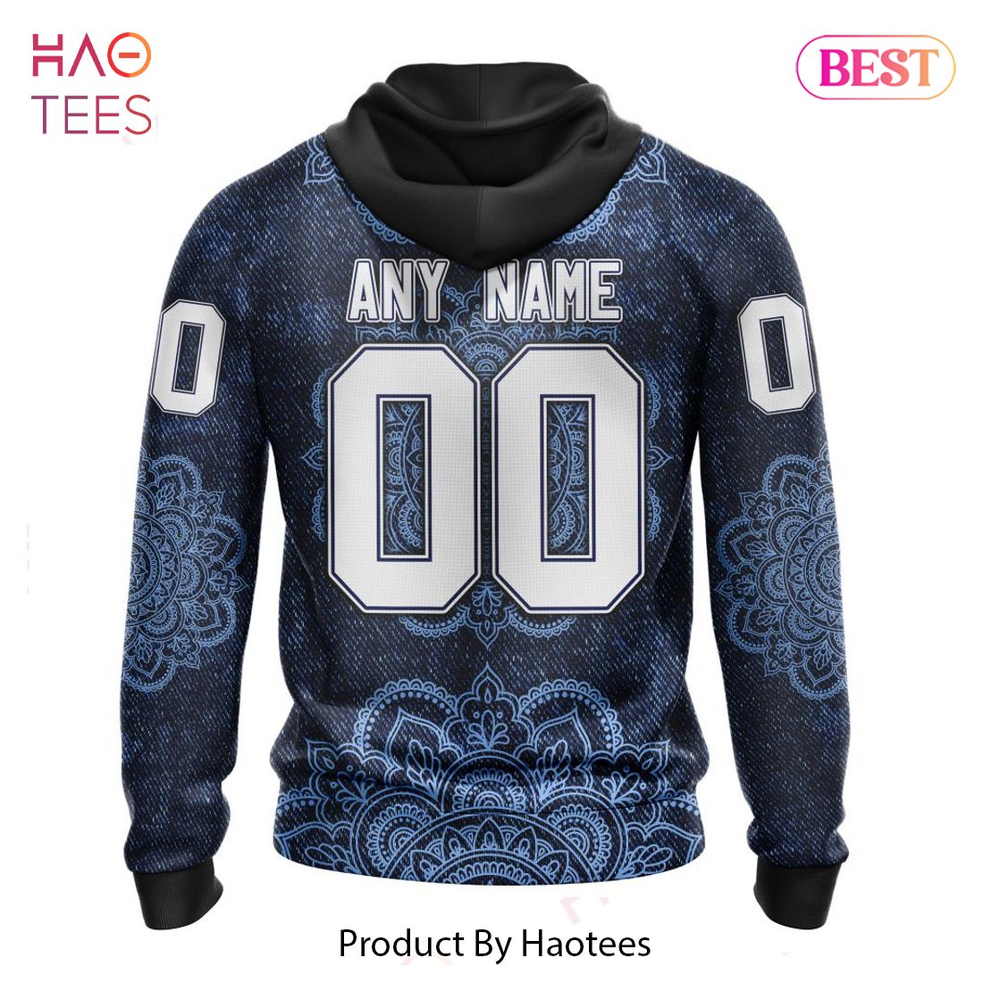 BEST NHL Buffalo Sabres Specialized Mandala Style 3D Hoodie BEST NHL Buffalo Sabres Specialized Mandala Style 3D Hoodie