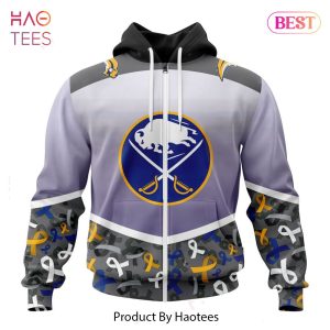 BEST NHL Buffalo Sabres Specialized Sport Fights Again All Cancer 3D Hoodie