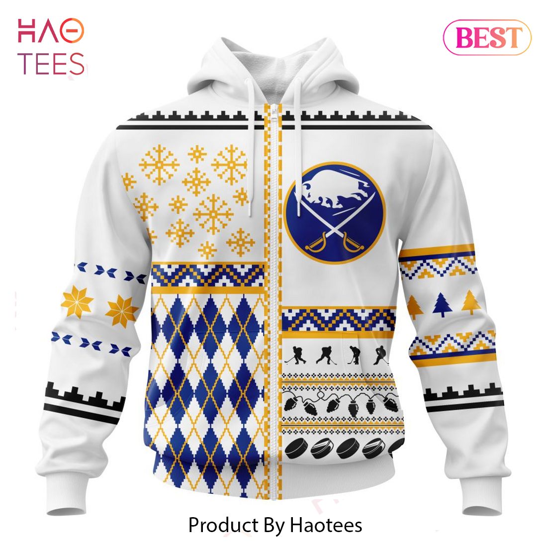 BEST NHL Buffalo Sabres Specialized Unisex Christmas Is Coming V01 3D Hoodie BEST NHL Buffalo Sabres Specialized Unisex Christmas Is Coming V01 3D Hoodie