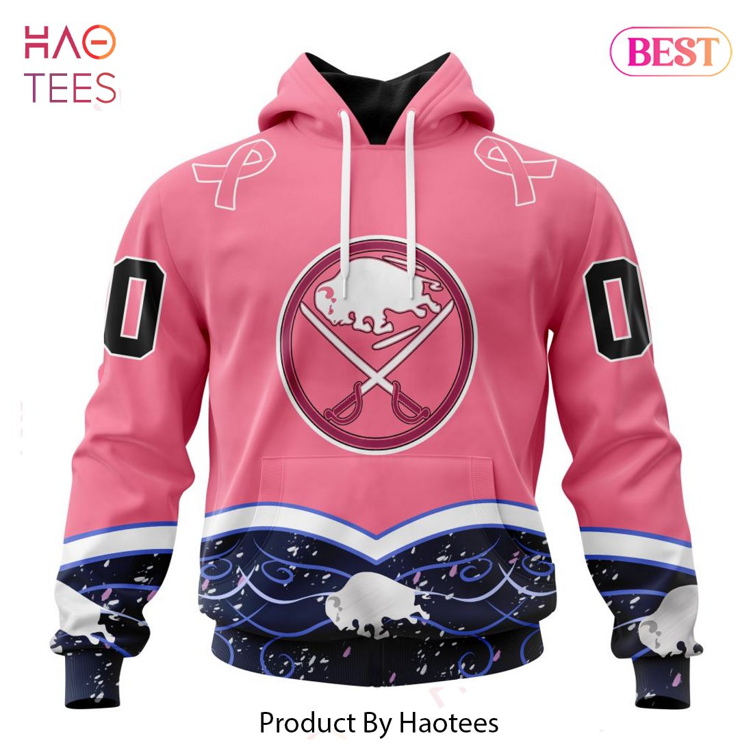 BEST NHL Buffalo Sabres Specialized Unisex For Hockey Fights Cancer 3D Hoodie