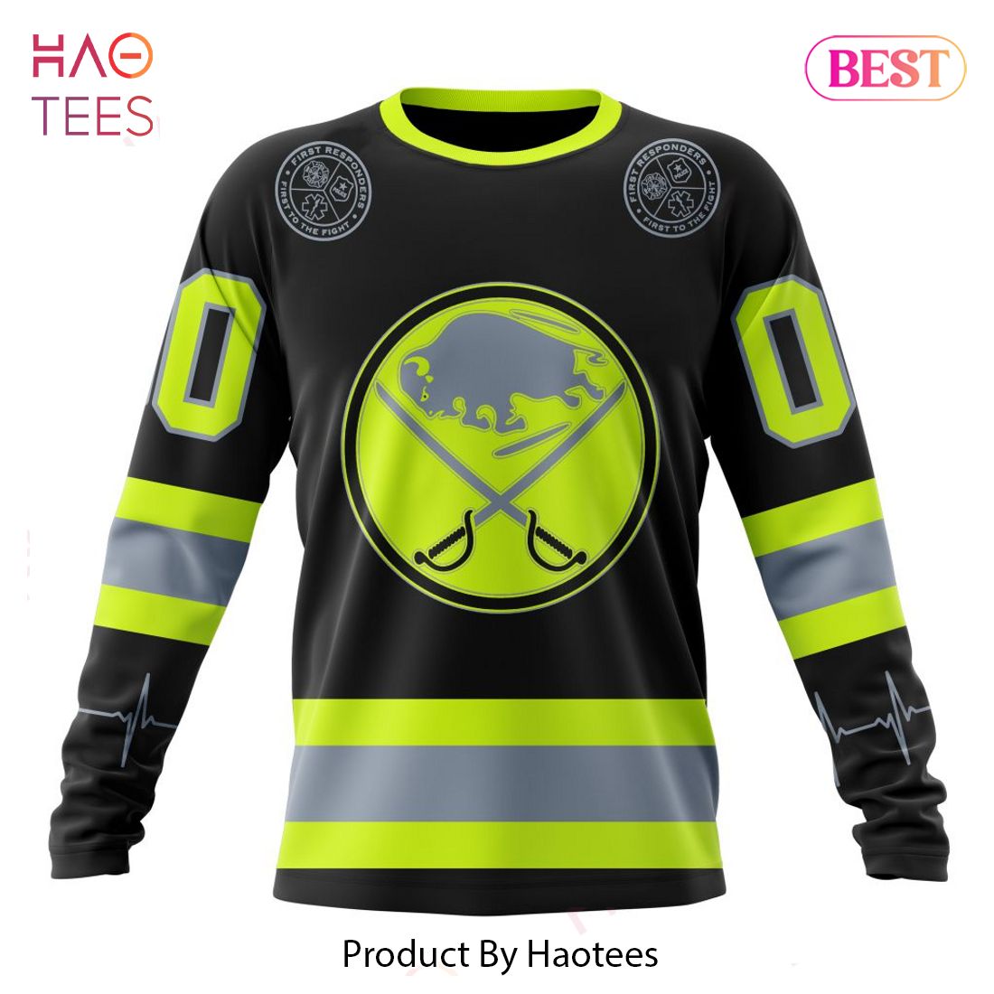 BEST NHL Buffalo Sabres Specialized Unisex Kits With FireFighter Uniforms Color 3D Hoodie BEST NHL Buffalo Sabres Specialized Unisex Kits With FireFighter Uniforms Color 3D Hoodie