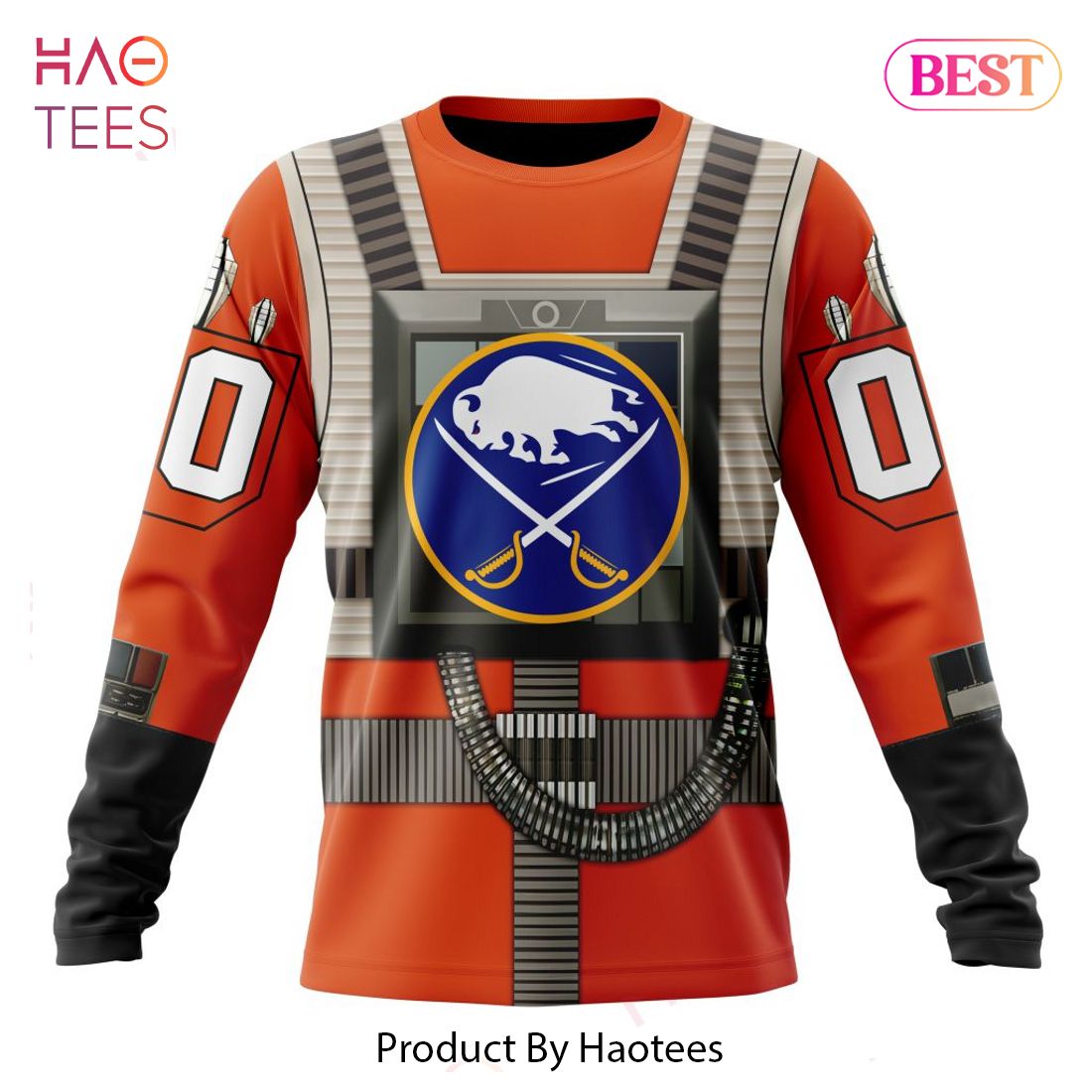 BEST NHL Buffalo Sabres Star Wars Rebel Pilot Design 3D Hoodie BEST NHL Buffalo Sabres Star Wars Rebel Pilot Design 3D Hoodie