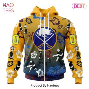 BEST NHL Buffalo Sabres X Hawaii Specialized Design For Hawaiia 3D Hoodie