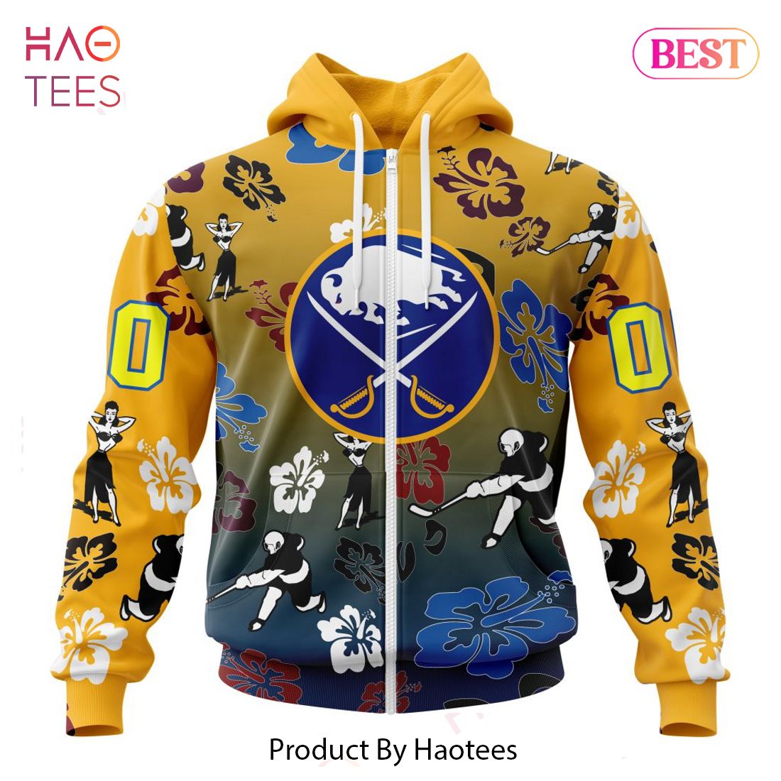 BEST NHL Buffalo Sabres X Hawaii Specialized Design For Hawaiia 3D Hoodie BEST NHL Buffalo Sabres X Hawaii Specialized Design For Hawaiia 3D Hoodie